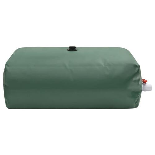 Vandtank med hane sammenfoldelig 1500 l PVC