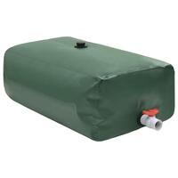 Vandtank med hane sammenfoldelig 1000 l PVC