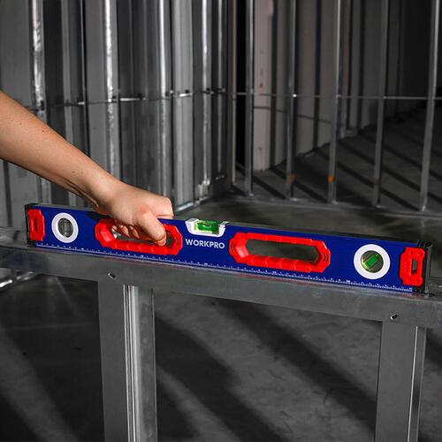 Bobbelniveau Workpro Aluminium 60 cm Magnetisk