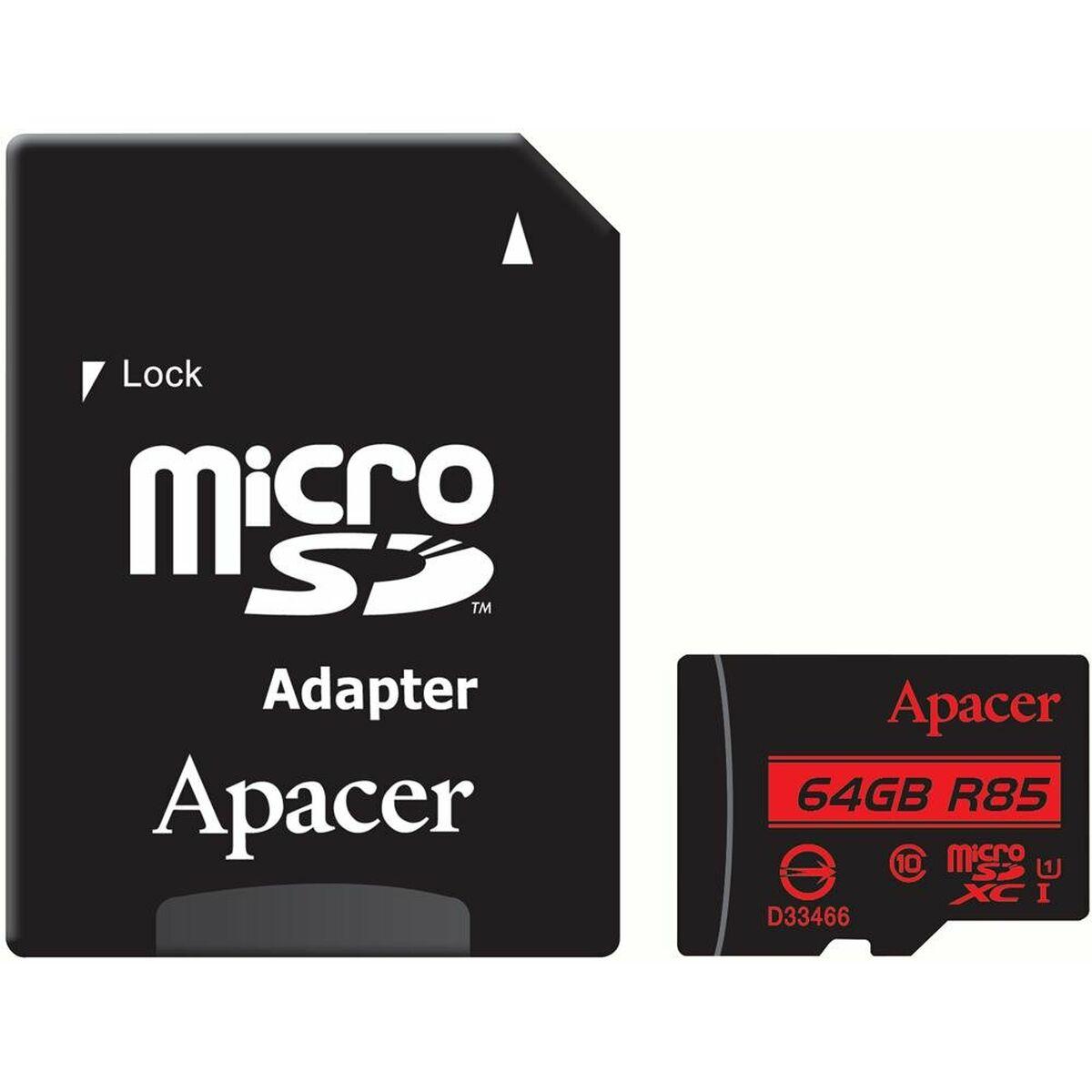 SD-hukommelseskort Apacer AP64GMCSX10U5-R 64 GB