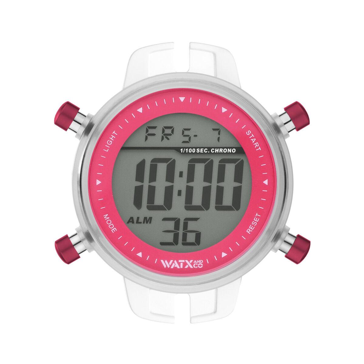 Watx & Colors dameur RWA1125 - digital, pink skive (Ø 43 mm) billede