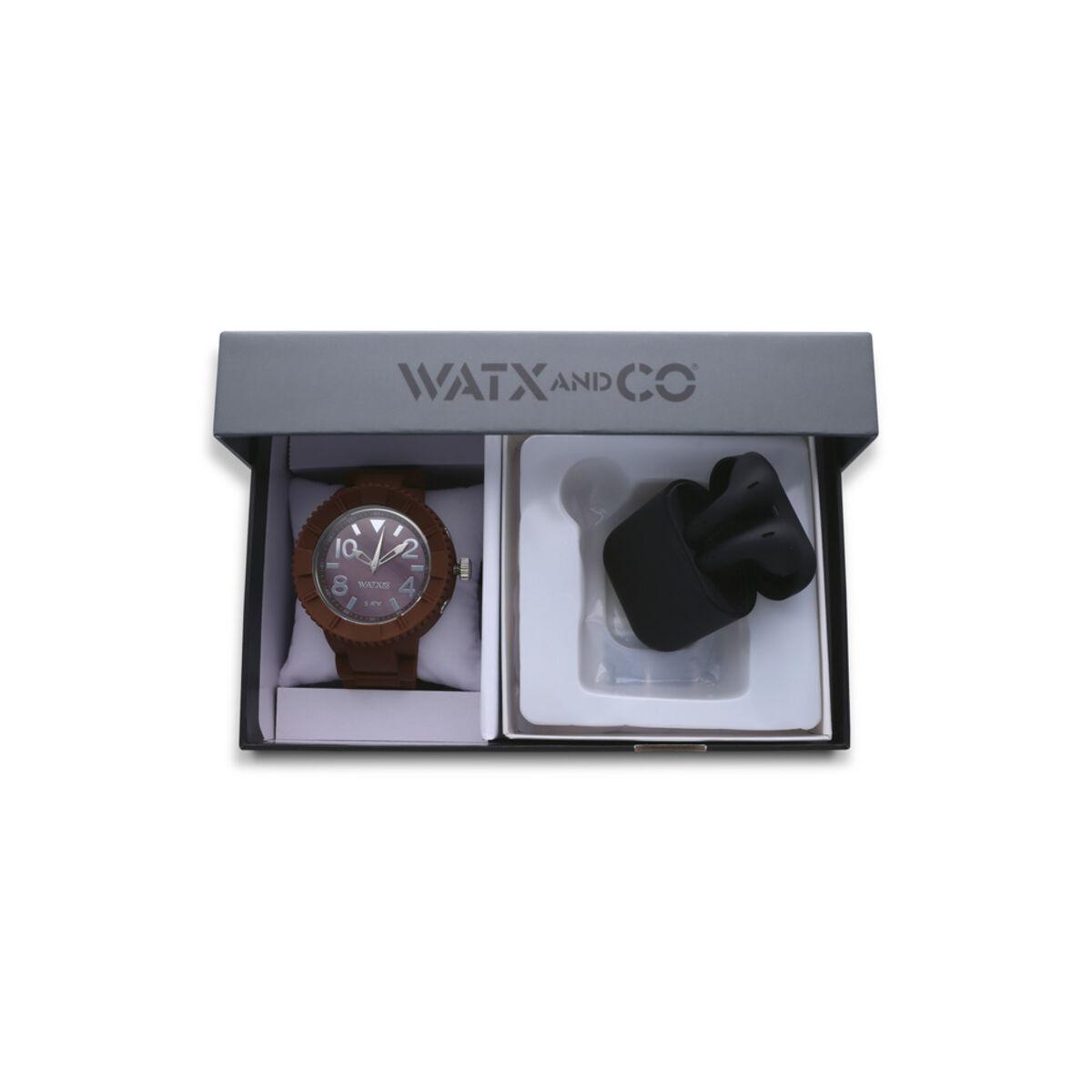 Herreur til mænd Watx & Colors WAPACKEAR7_L - Ø 49 mm, brun