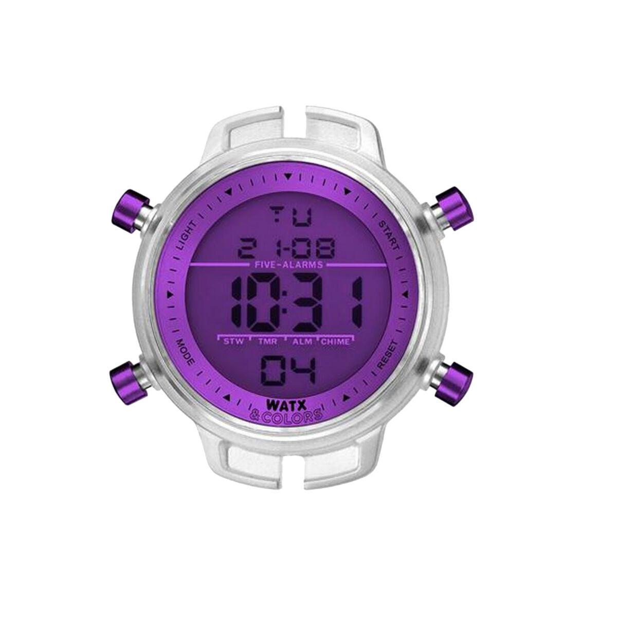 Unisex armbåndsur Watx & Colors RWA1712 - Lilla/Violet Ø 46 mm