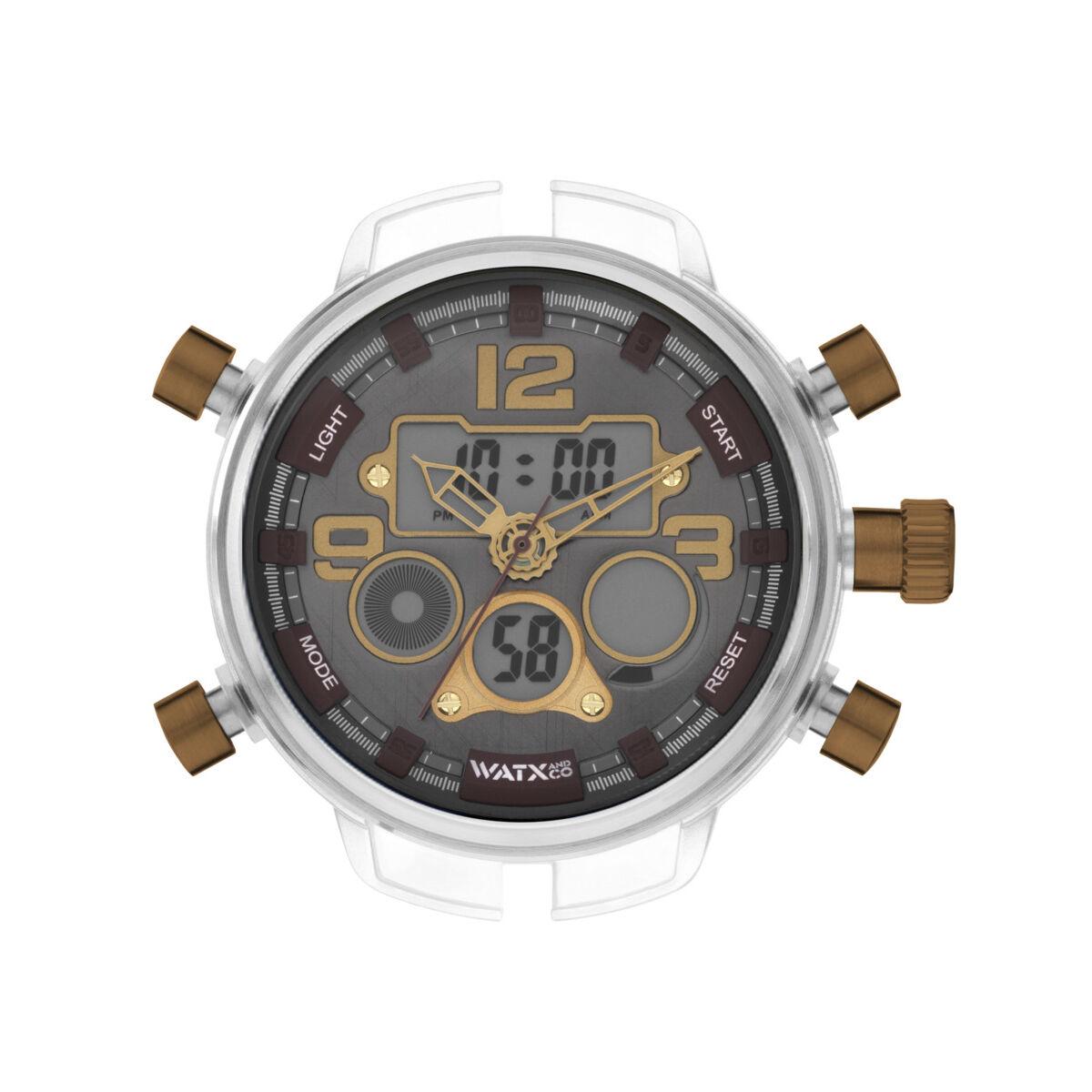 Unisex ur Watx & Colors RWA2820 - brun, Ø 49 mm