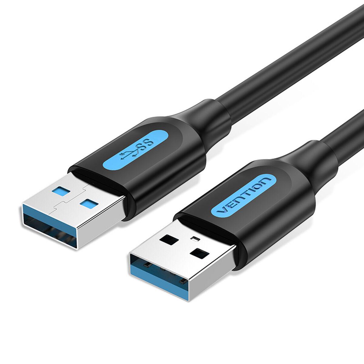 Vention USB-kabel CONBI - USB A 2.0, 3 m, sort