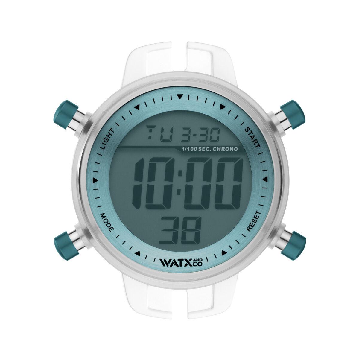 Watx & Colors RWA1048 unisex armbåndsur - grøn, Ø 43 mm billede
