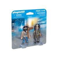 Playset Playmobil Politi Tyv 9 Dele