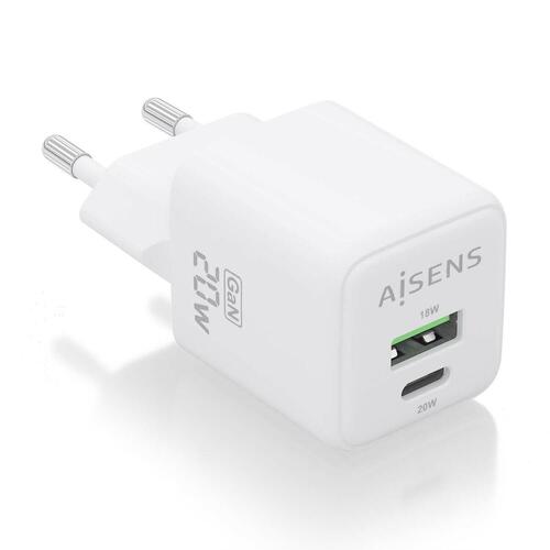Vægoplader Aisens ASCH-20W2P010-W Hvid 20 W (1 enheder)