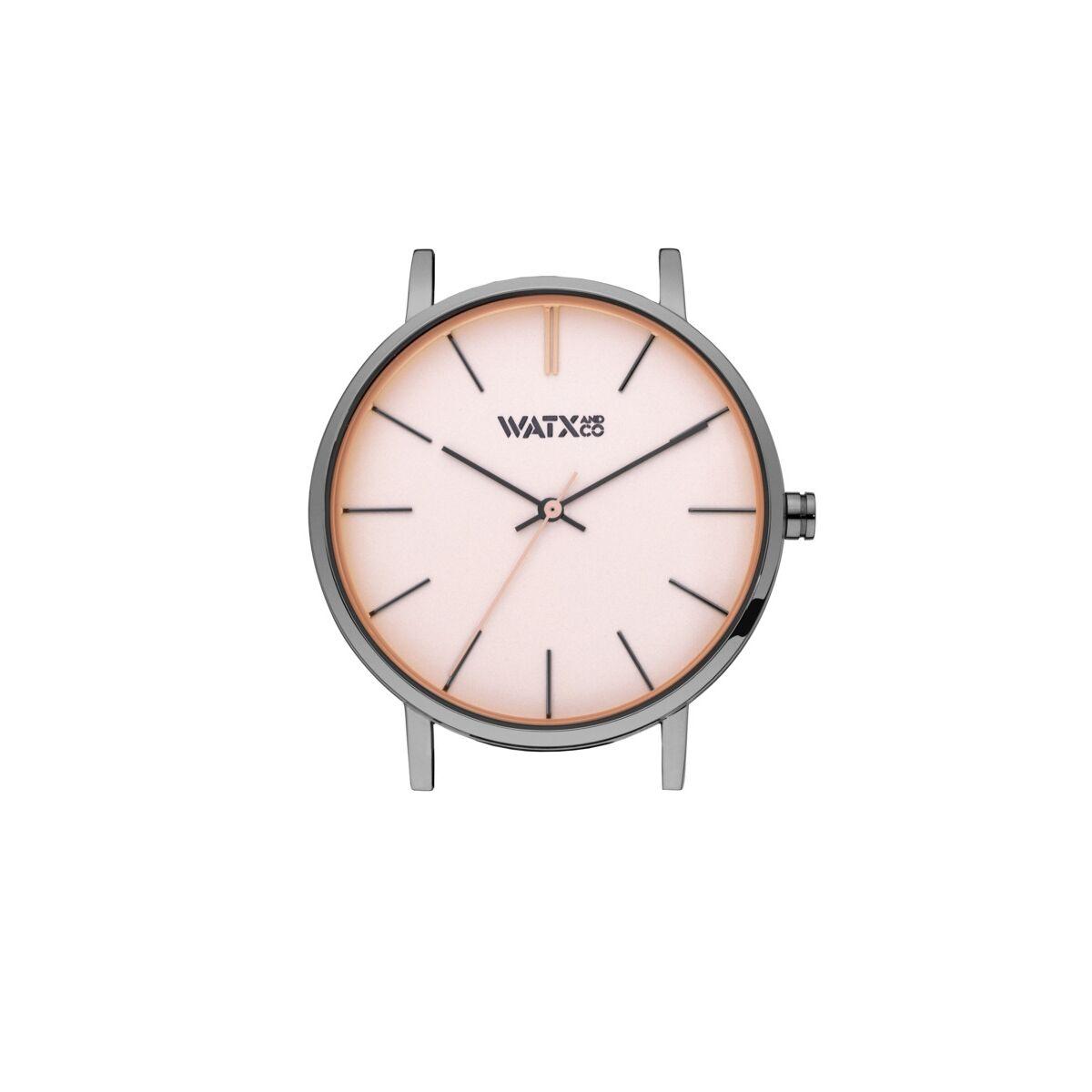 Watx & Colors dameur WXCA3012 - grå/pink, Ø 38 mm billede