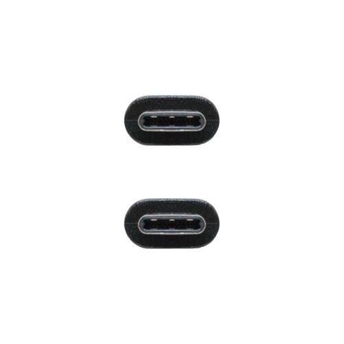 USB-kabel NANOCABLE 10.01.2301 Sort 1 m
