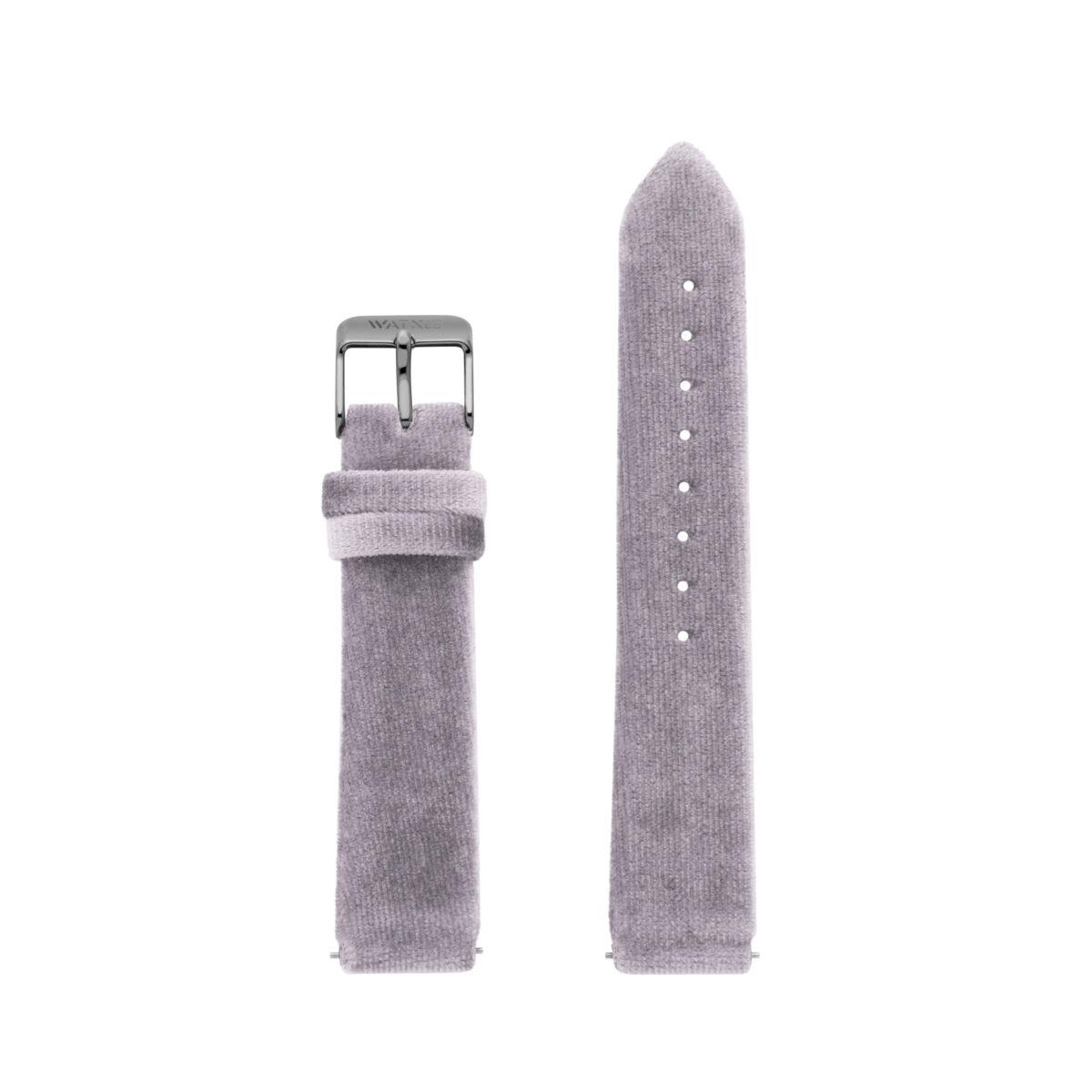 Watx & Colors urrem 38 mm - violet læder (WXCO1029)