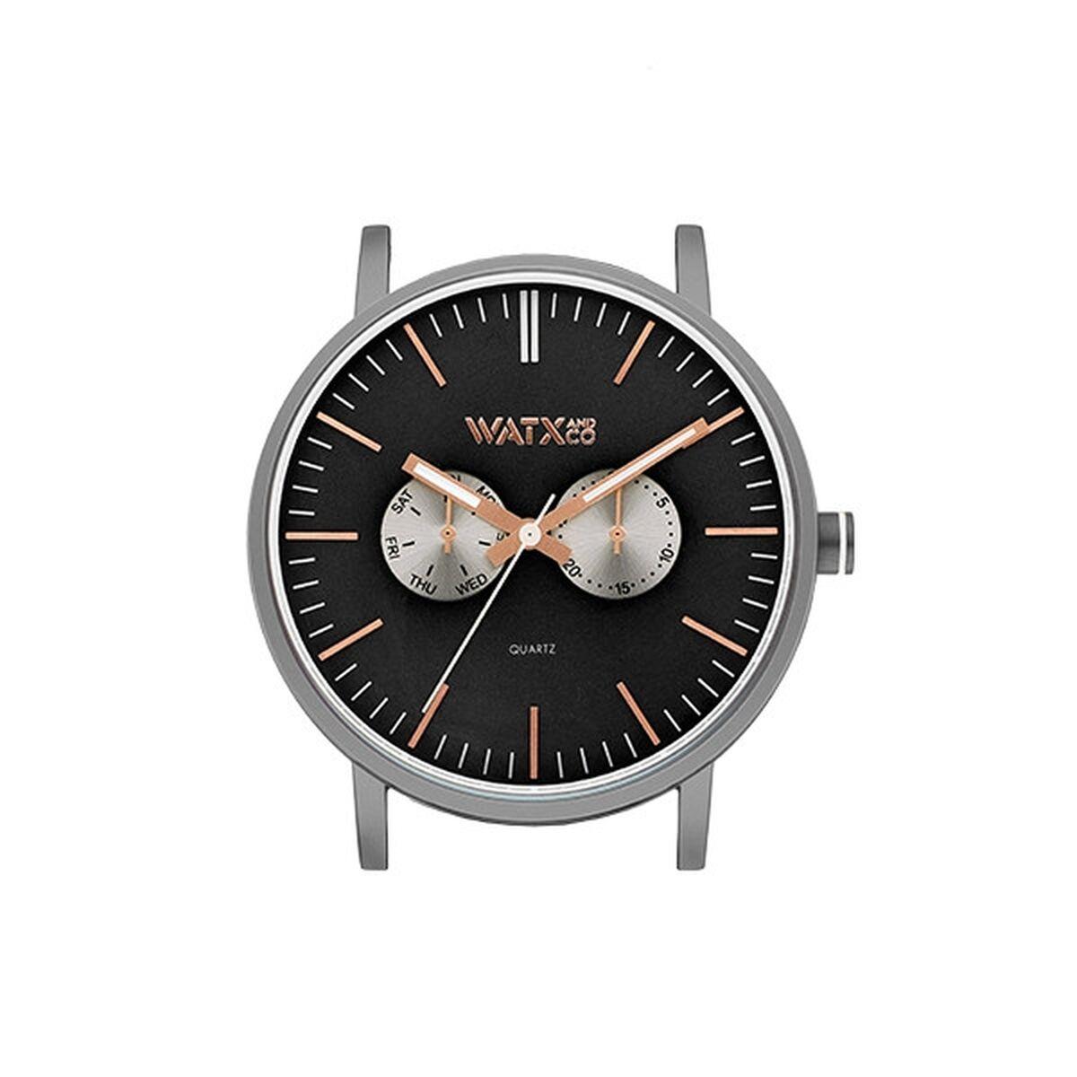 Watx & Colors unisex armbåndsur WXCA2736, grå, Ø 44 mm billede