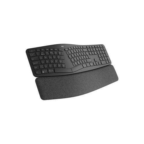 Tastatur Logitech 920-010105 Sort Grå Grafit Spansk qwerty