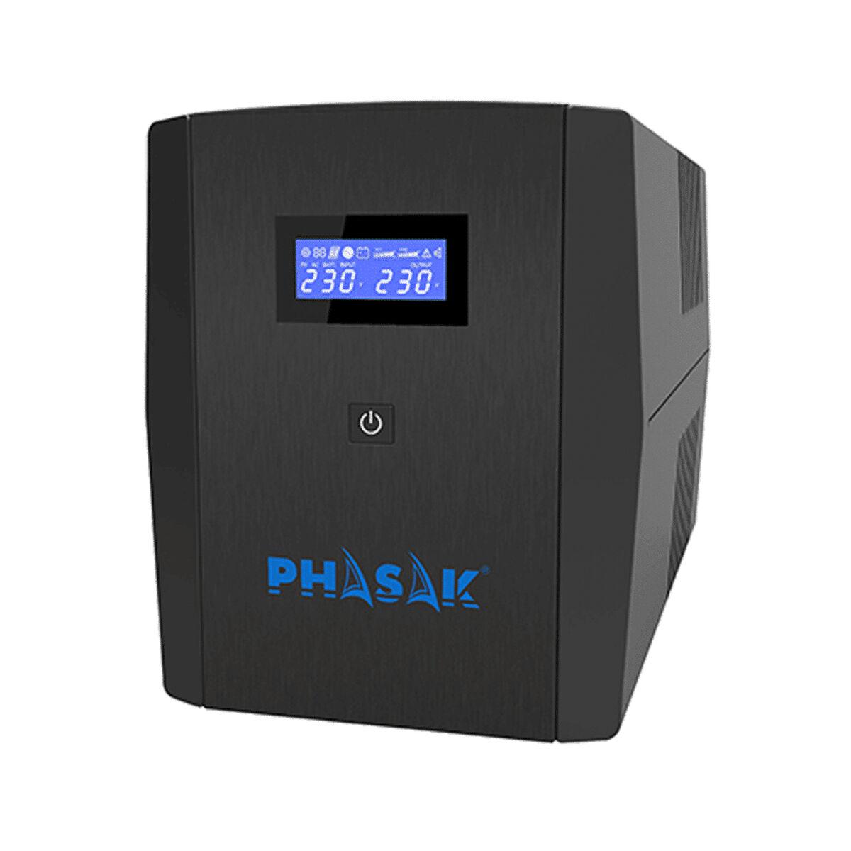Phasak PH 7315 interaktiv UPS - 1.560 VA / 900 W