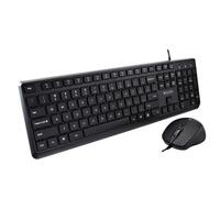 Tastatur og mus V7 CKU350US Sort Qwerty US