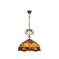 Loftslampe Viro Belle Amber Rav Jern 60 W 40 x 135 x 40 cm