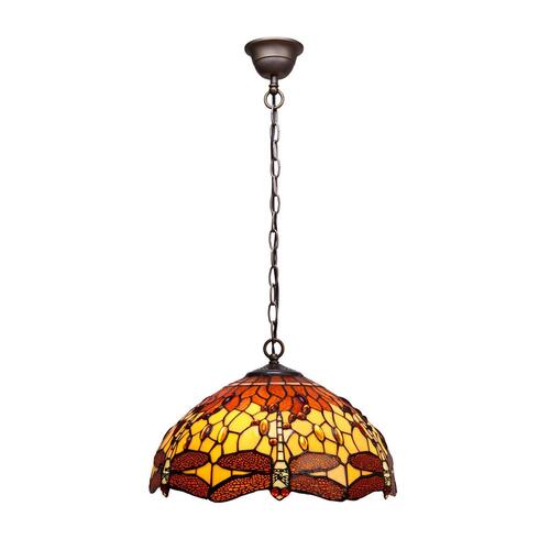 Loftslampe Viro Belle Amber Rav Jern 60 W 40 x 130 x 40 cm