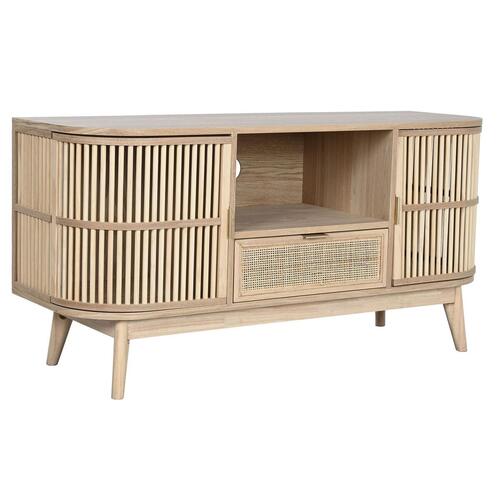 møbler Home ESPRIT Gylden Natur Rattan Gran 120 x 40 x 60 cm