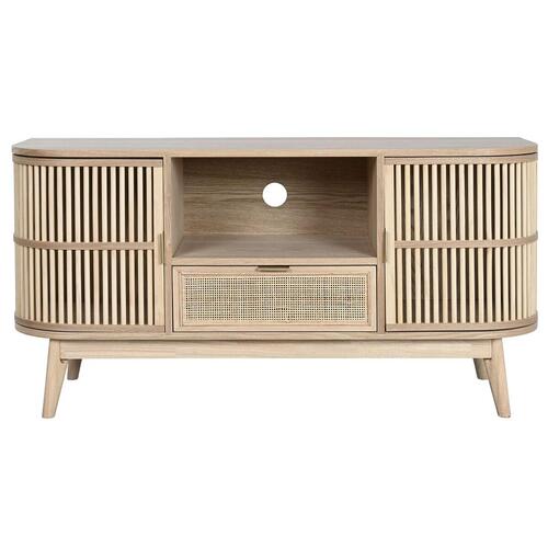 møbler Home ESPRIT Gylden Natur Rattan Gran 120 x 40 x 60 cm