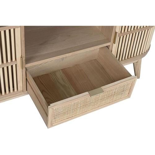 møbler Home ESPRIT Gylden Natur Rattan Gran 120 x 40 x 60 cm