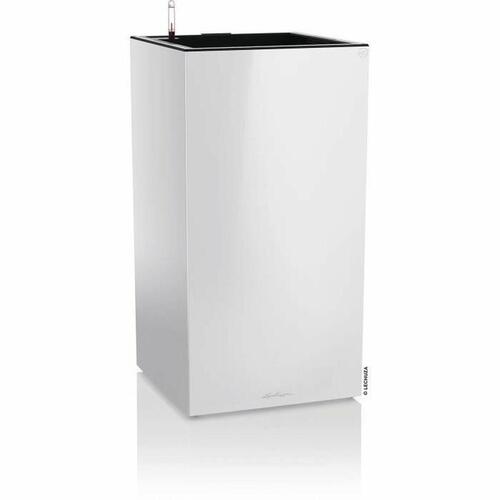 Urtepotte Lechuza 76 x 40 x 10 cm Hvid (1 enheder)