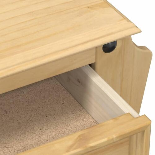 Sengebord Corona 45x35x47,5 cm massivt fyrretræ