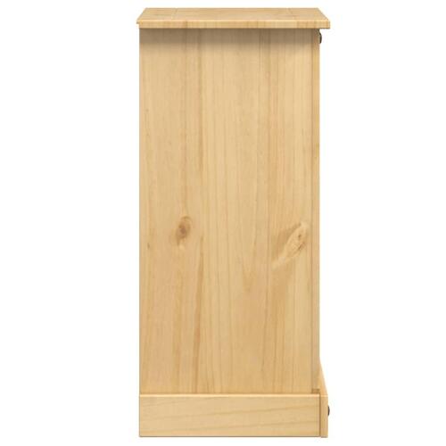 Sengebord Corona 53x39x84 cm massivt fyrretræ