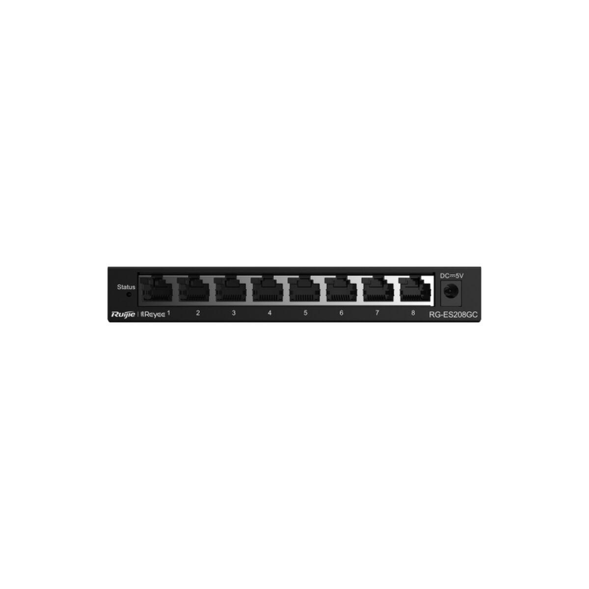 Ruijie Networks RG-ES208GC 8‑ports Ethernet switch (grå)