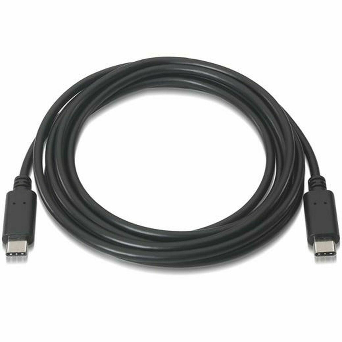Aisens Micro USB-kabel A107-0056 - Sort, 1 m
