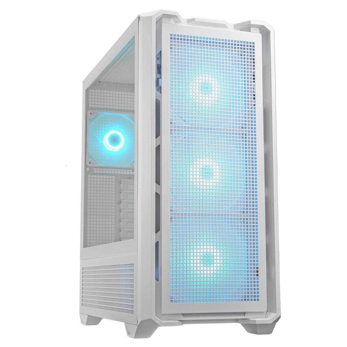PC kabinet ATX Cougar MX600 RGB - hvid Midi-Tower