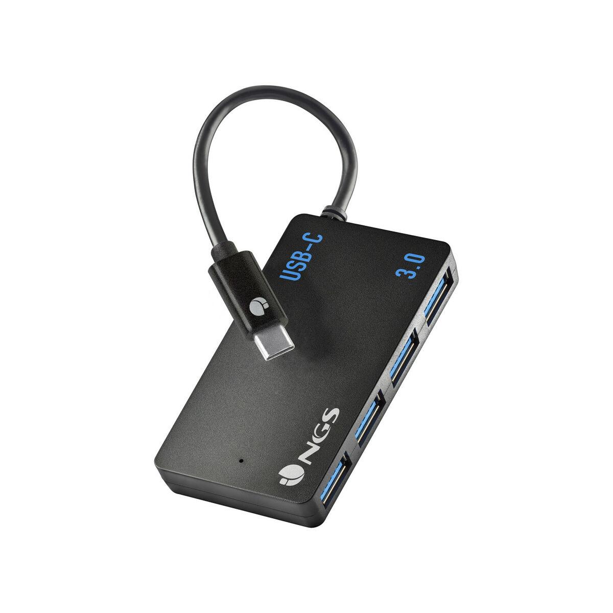 USB hub USB-C 4-porte NGS WONDERIHUB4