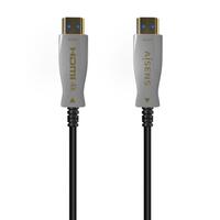 HDMI-kabel Aisens A148-0698 Sort 100 m