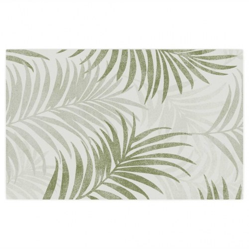 Gulvtæppe 190x300 cm inde/ude skridsikkert kort luv flerfarvet