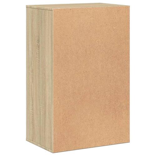 Opbevaringsskab 56,5x39x90 cm konstrueret træ sonoma-eg