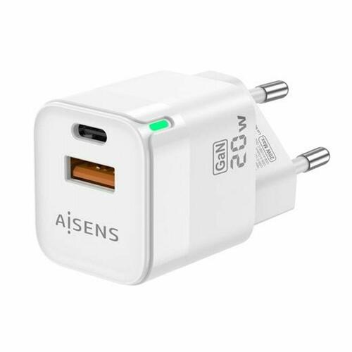 Vægoplader Aisens ASCH-20W2P002-W Hvid 20 W (1 enheder)