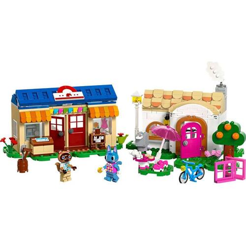 Lego Animal Crossing 77050 - Nook’s Shop & Rosie’s House, multifarvet byggesæt