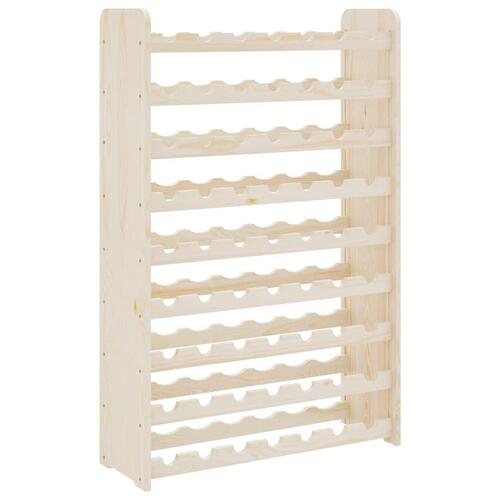 Vinreol 72,5x25x11,5 cm massivt fyrretræ