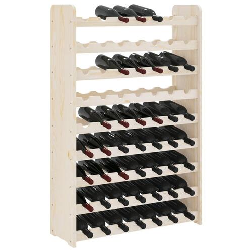 Vinreol 72,5x25x11,5 cm massivt fyrretræ
