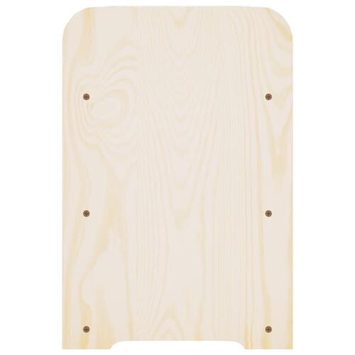 Vinreol 33x25x37 cm massivt fyrretræ