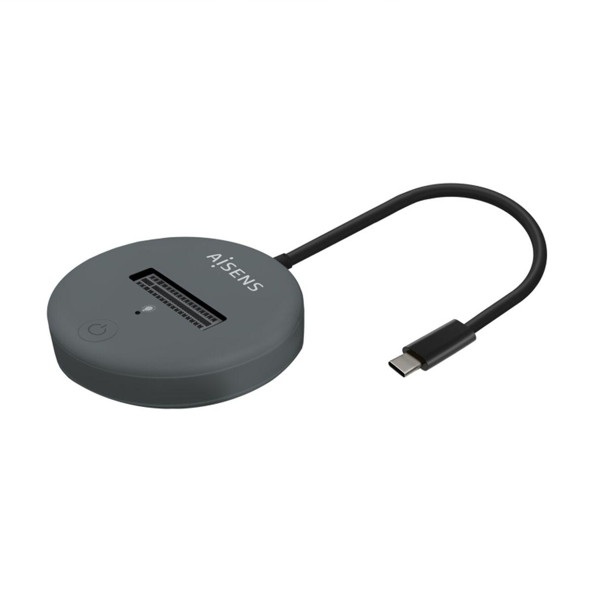 Aisens USB‑C til SATA adapter til harddisk ASUC-M2D014-GR - grå