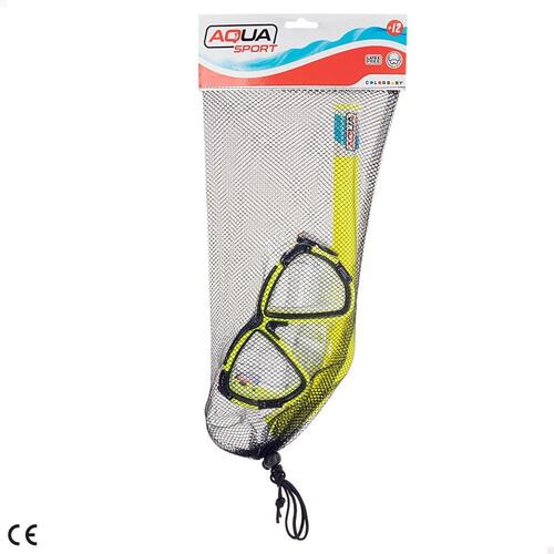 Snorkel beskyttelsesbriller og rør Colorbaby Aqua Sport Voksne (6 enheder)