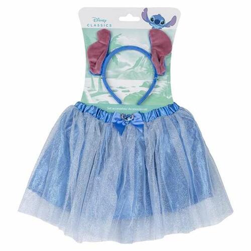 Kostume til børn Stitch Blå Hårbøjle Tutu 2 Dele