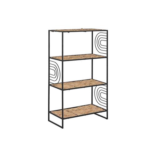 Hylder Home ESPRIT Sort Metal Fiber 50 x 25 x 88 cm