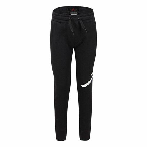 Træningsdragt til børn underdele Nike Jumpman Fleece Sort 4-5 år