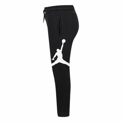 Træningsdragt til børn underdele Nike Jumpman Fleece Sort 4-5 år
