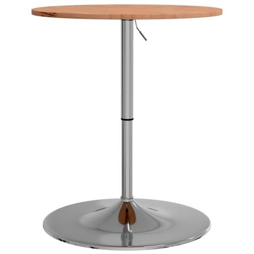 Barbord Ø60x89,5 cm massivt bøgetræ