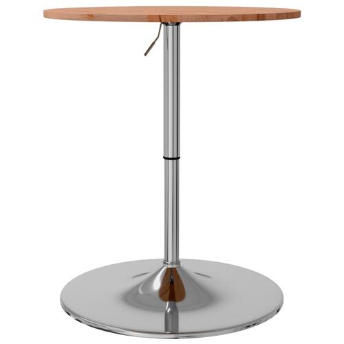 Barbord Ø60x89,5 cm massivt bøgetræ