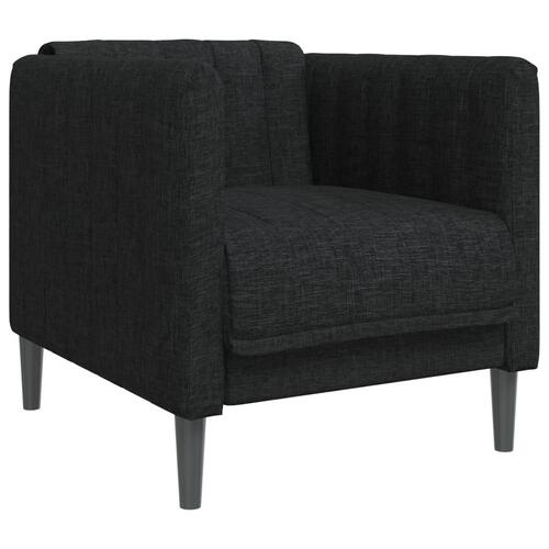 3 personers sofa stof sort