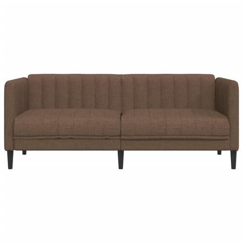 2-personers sofa stof brun