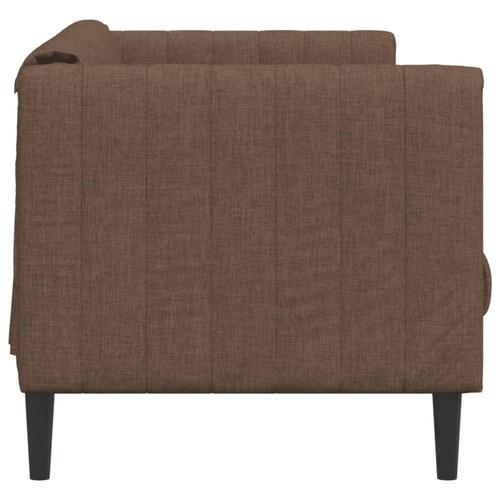 2-personers sofa stof brun
